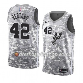 Muški NBA Dres San Antonio Spurs Davis Bertans 42 Nike 2018-19 Siva Swingman